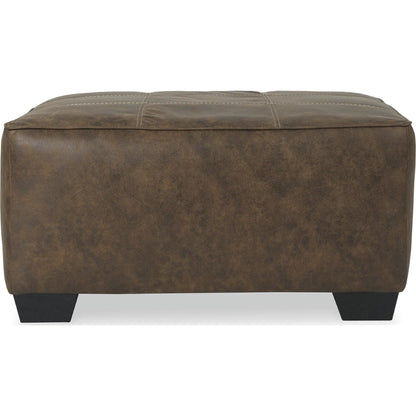 Pouf d'appoint surdimensionné en abalone - Chocolat