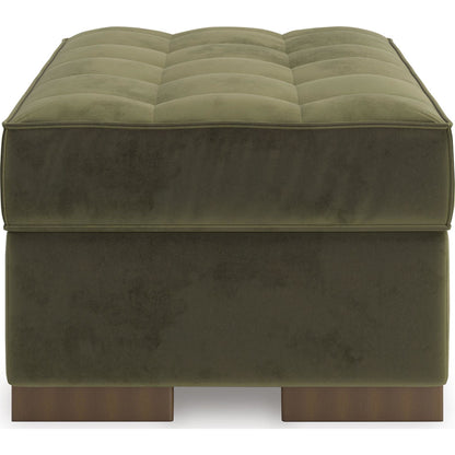 Pouf d'appoint surdimensionné Caspian-Town - Olive