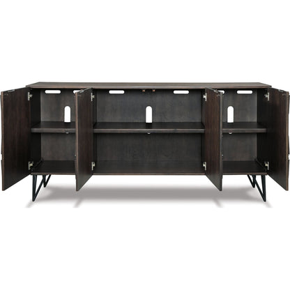 Meuble TV Chasinfield - Marron foncé