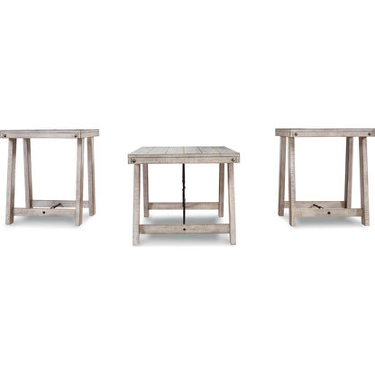 Tables Carynhurst (lot de 3) - Blanchi à la chaux