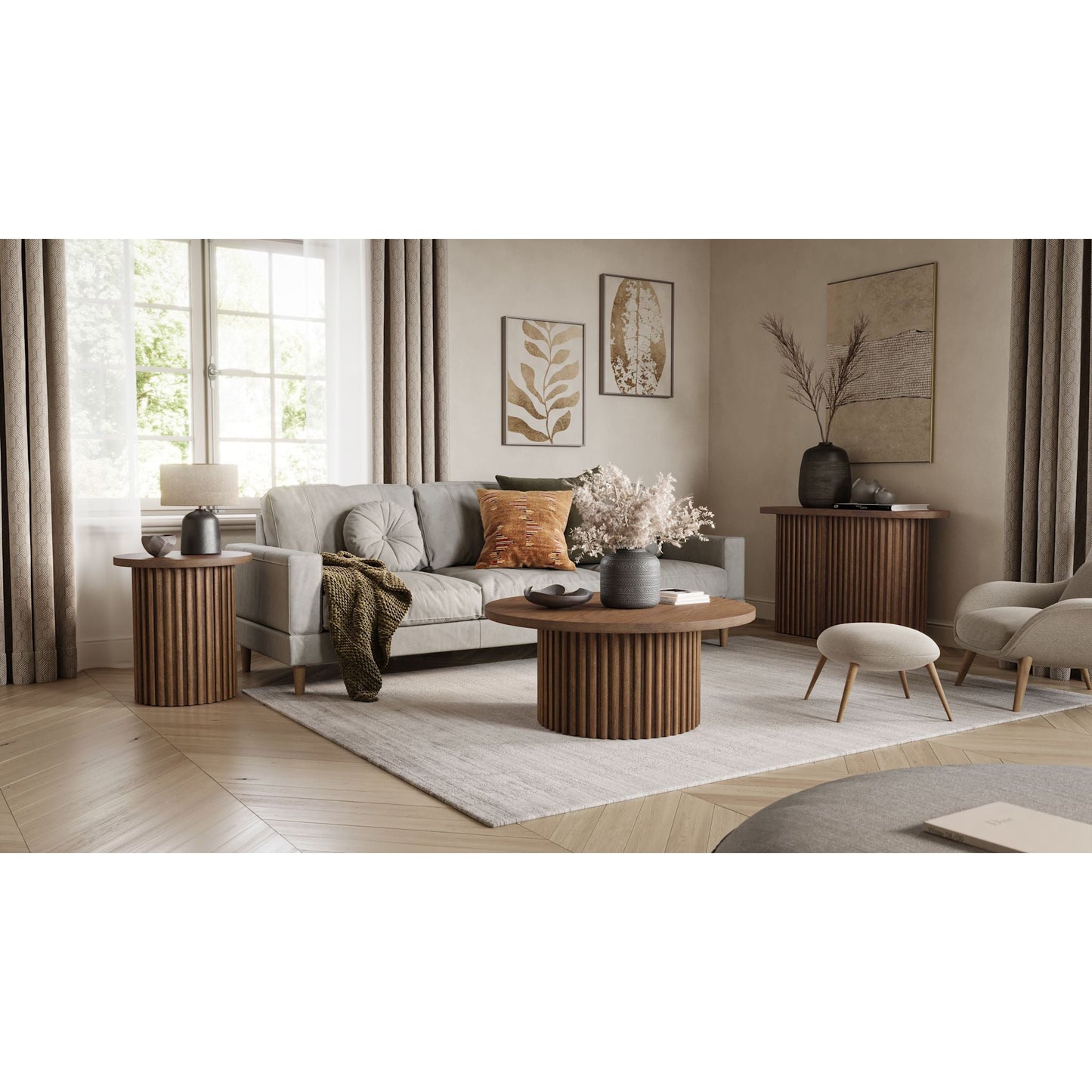 Table basse Auden - Châtaignier