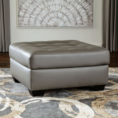 Pouf d'appoint surdimensionné Donlen - Gris