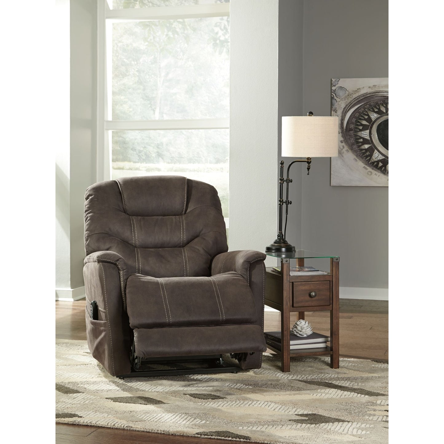 Fauteuil inclinable électrique Ballister - Espresso