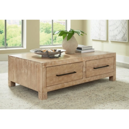 Table basse Belenburg - Marron