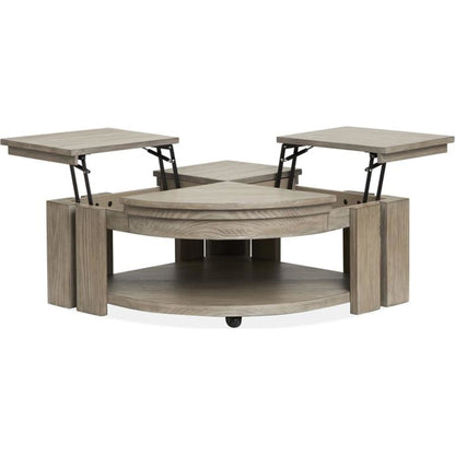 Table basse Conrad - Gris Stone Harbour