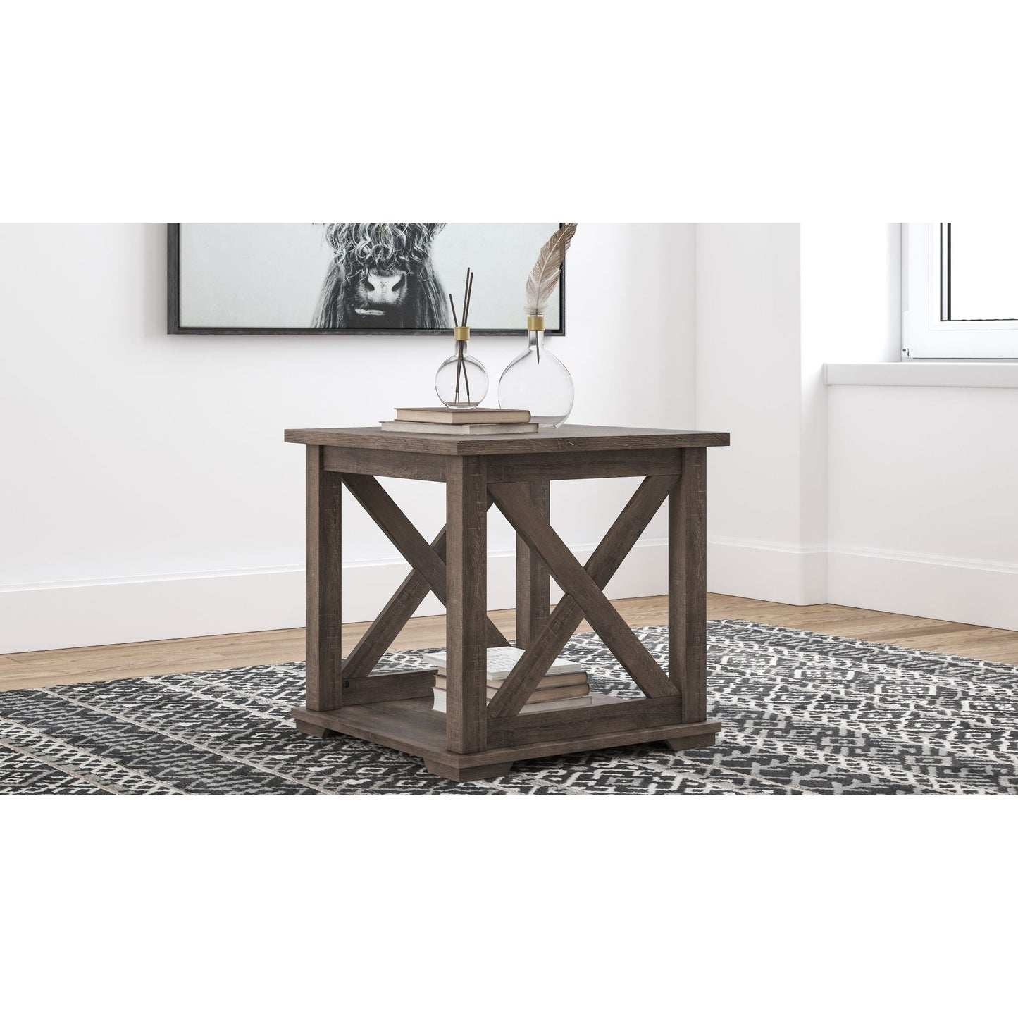 Table d'appoint Arlenbry - Gris