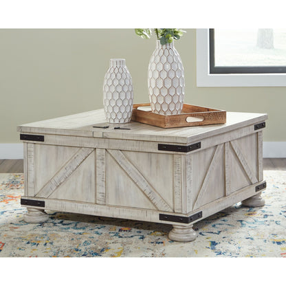 Table basse Carynhurst - Blanchi à la chaux