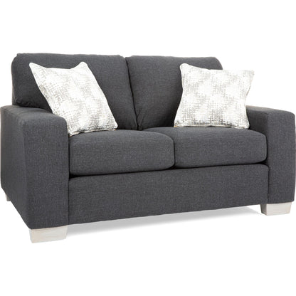 Causeuse Alessandra - Grande Graphite-R