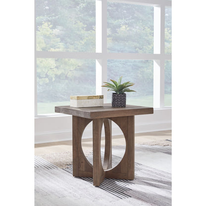 Table d'appoint Abbianna - Marron moyen