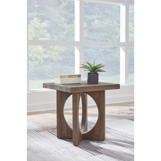 Table d'appoint Abbianna - Marron moyen