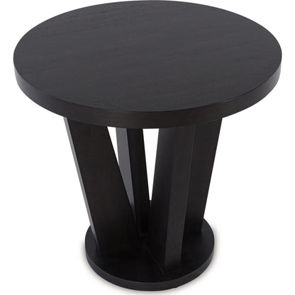 Table d'appoint Chasinfield - Marron foncé