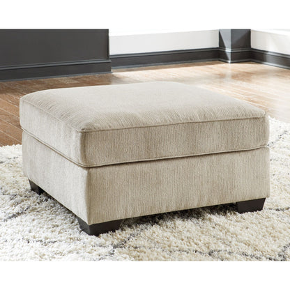 Pouf d'appoint surdimensionné Decelle - Mastic