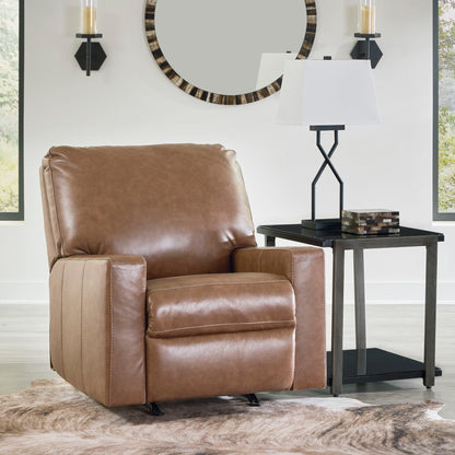 Fauteuil inclinable et berçant Bolsena - Caramel