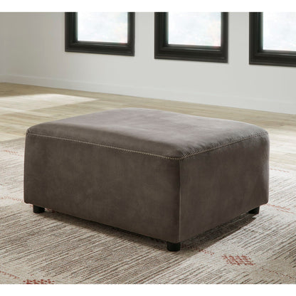Pouf d'appoint surdimensionné Allena - Bronze