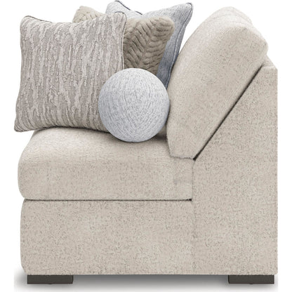 Canapé modulable Cuddle Plush 8 pièces avec poufs - Arctic
