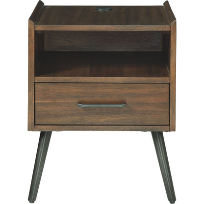Table d'appoint Calmoni - Marron