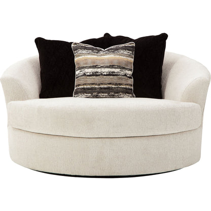 Chaise pivotante Cambri - Neige