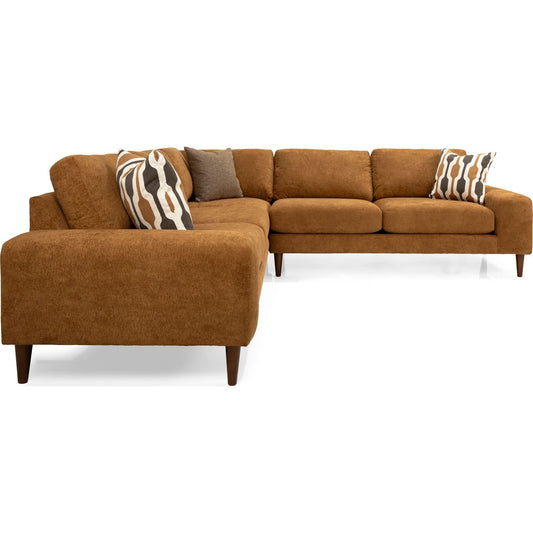 Canapé modulable Abby 3 pièces - Zodiac Umber