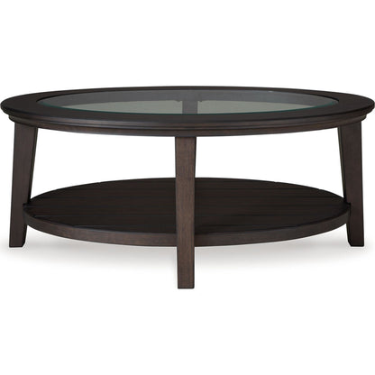 Table basse Celamar - Marron foncé