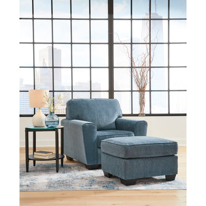 Ottoman Cashton - Bleu
