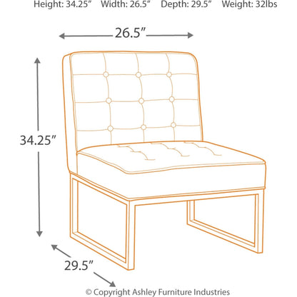 Fauteuil d'appoint Cimarosse - Gris
