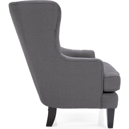 Fauteuil d'appoint Amanda - Rosetta Noir