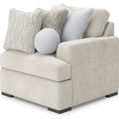 Canapé modulable Cuddle Plush 8 pièces avec poufs - Arctic
