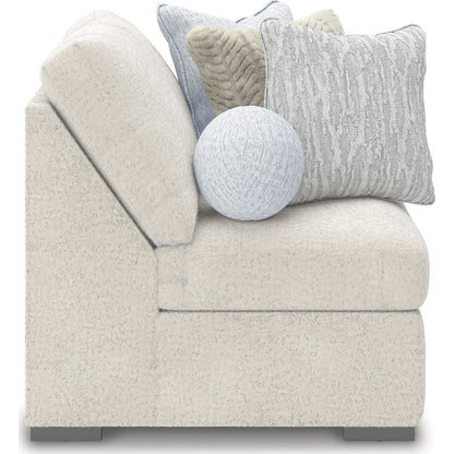 Canapé modulable Cuddle Plush 8 pièces avec poufs - Arctic