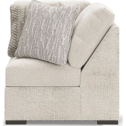 Canapé modulable Cuddle Plush 8 pièces avec poufs - Arctic