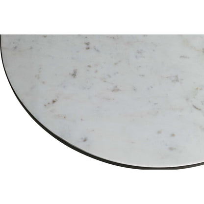 Table basse Circularity - Blanc et bronze