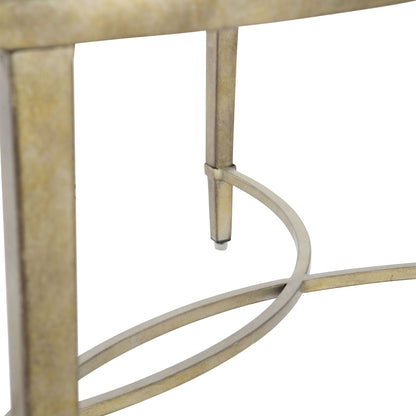Table basse Copia - Argent antique