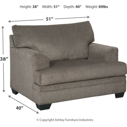 Chaise et demie Dorsten - Ardoise