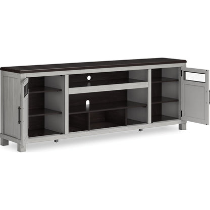 Meuble TV Darborn - Gris/Marron