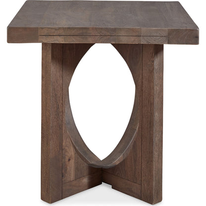 Table d'appoint Abbianna - Marron moyen