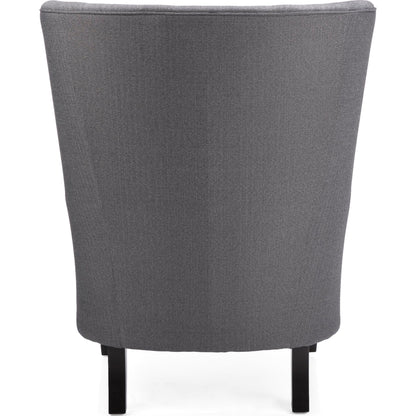 Fauteuil d'appoint Amanda - Rosetta Noir