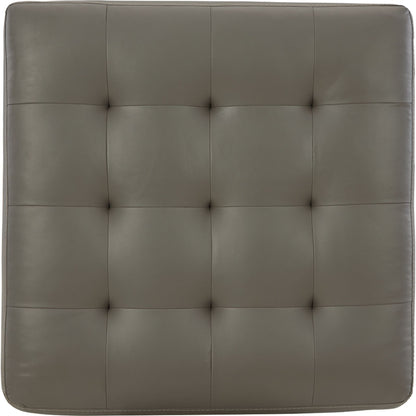 Pouf d'appoint surdimensionné Donlen - Gris