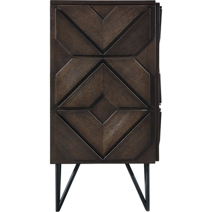 Meuble TV Chasinfield - Marron foncé