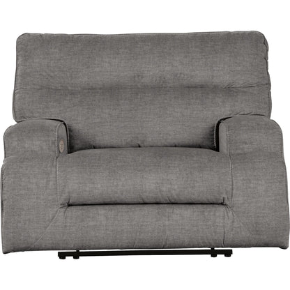 Fauteuil inclinable électrique Coombs à siège large - Anthracite