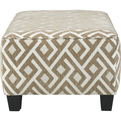 Pouf d'appoint surdimensionné Dovemont - Mastic