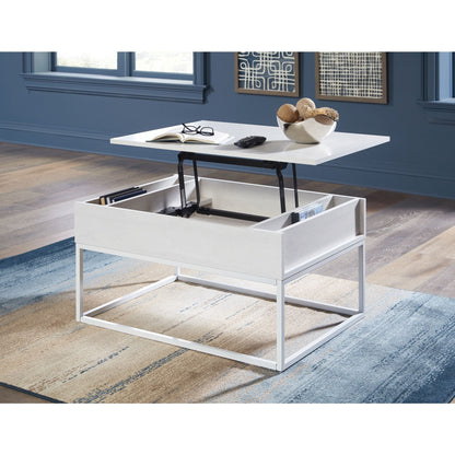 Table basse Deznee - Blanc