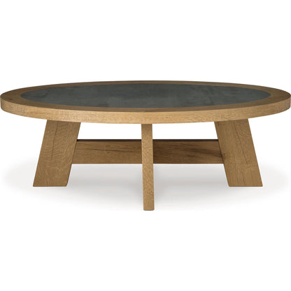 Table basse Brinstead - Marron clair
