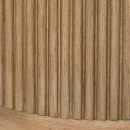 Table d'appoint Camdill - Marron clair/blanc