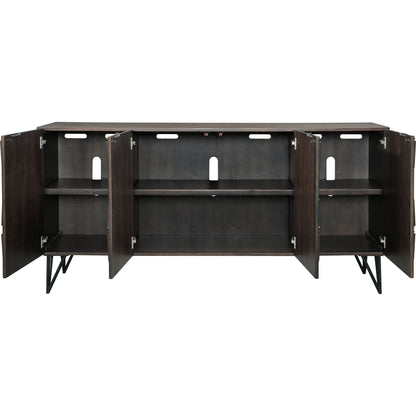 Meuble TV Chasinfield - Marron foncé