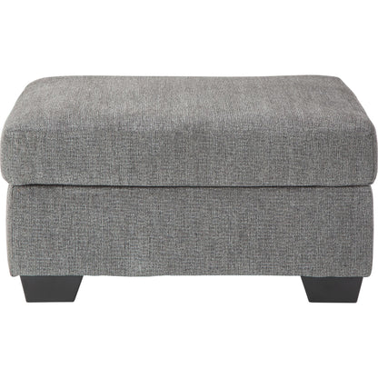Pouf d'appoint surdimensionné Dalhart - Anthracite