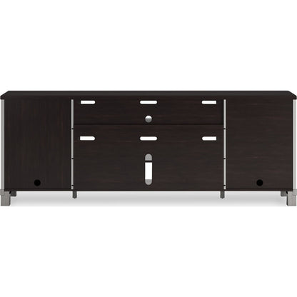Meuble TV Darborn - Gris/Marron