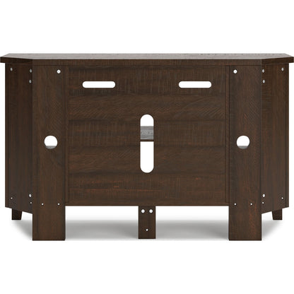 Meuble TV d'angle Camiburg - Marron chaud