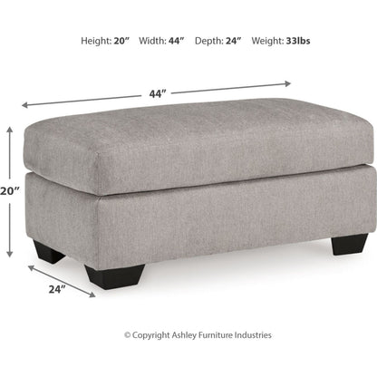 Pouf Avenal Park - Flanelle
