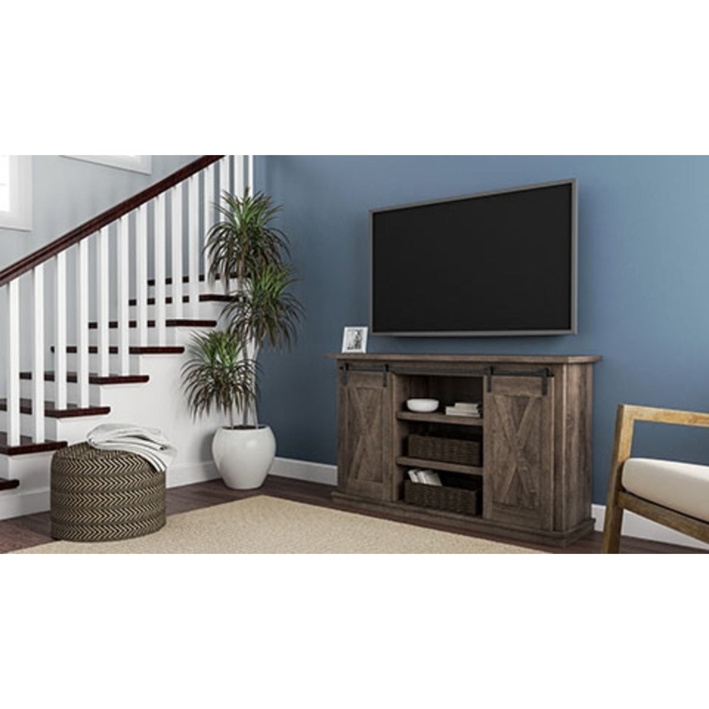 Meuble TV Arlenbry - Gris