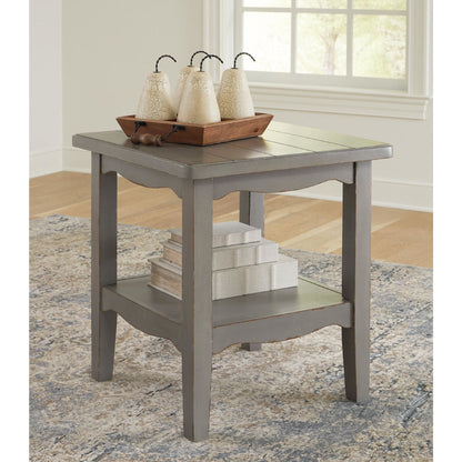 Table d'appoint Charina - Gris antique