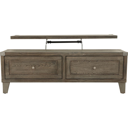 Table basse Chazney - Brun rustique